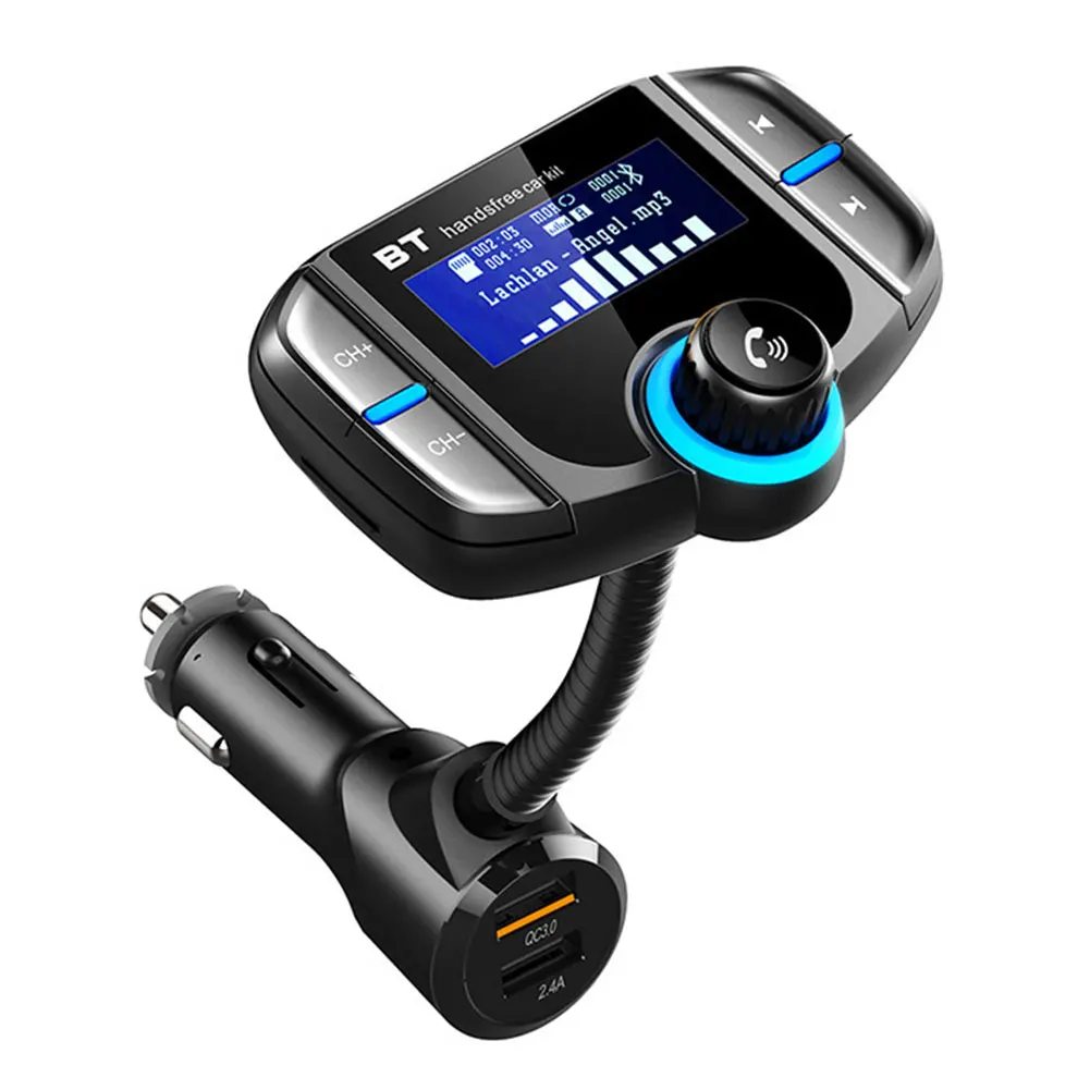 BT70 с двумя портами USB и Bluetooth адаптер Зарядное устройство MP3 полный комплект