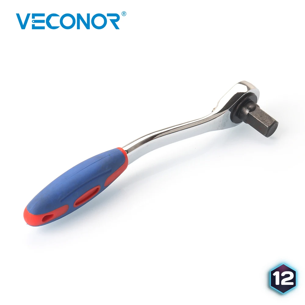 12 мм хромированный ванадиевый Трещоточный шестигранный ключ ручные инструменты