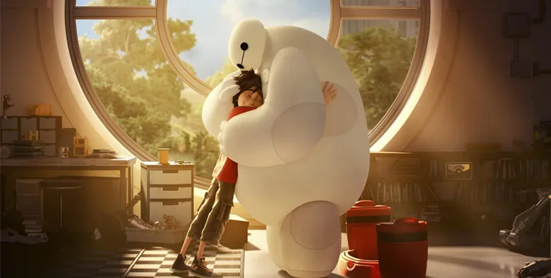 35 см фильм Big Hero Baymax плюшевая игрушка мягкая игрушка кукла робот мягкие Животные плюшевая детская игрушка, подарок для детей