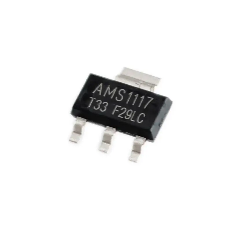 10 шт./лот AMS1117 3.3V LM1117 1117 3 V 1A Напряжение регулятор|voltage regulator|regulator voltageregulator 3v |