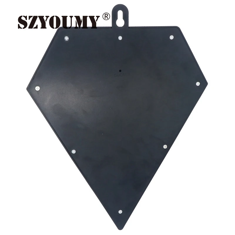 SZYOUMY 6 LED Солнечная энергия датчик движения настенный светильник ромбовидная