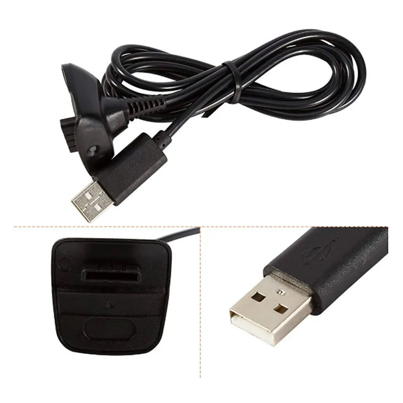 Зарядный кабель с ручкой USB беспроводной шнур для передачи данных игры XBOX360