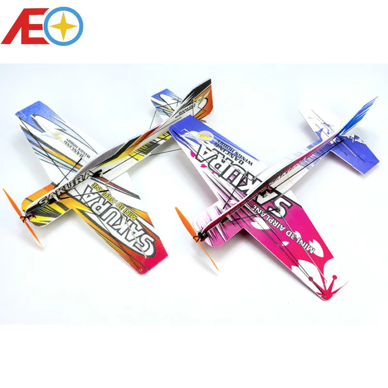 RC Air plane 3D самолет Микро Мини пена EPP PP F3P лайтсет набор модель хобби игрушки Sakura с
