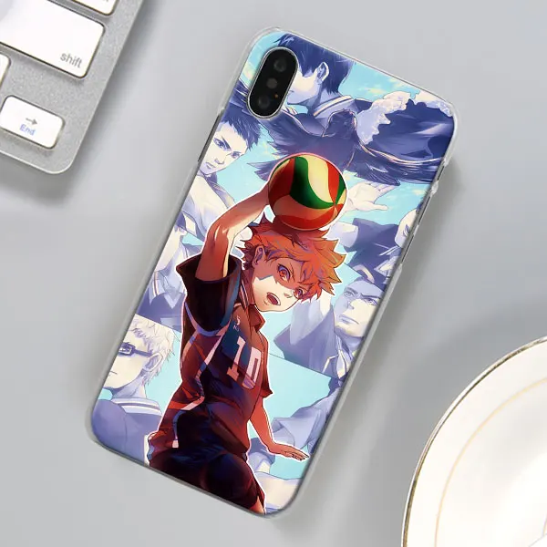 12 Аниме Haikyuu чехол для телефона для Apple iPhone X XR 7 8 Plus 6 6s Plus XS MAX 11 Pro Max SE чехол для телефона Coque - Цвет: 12