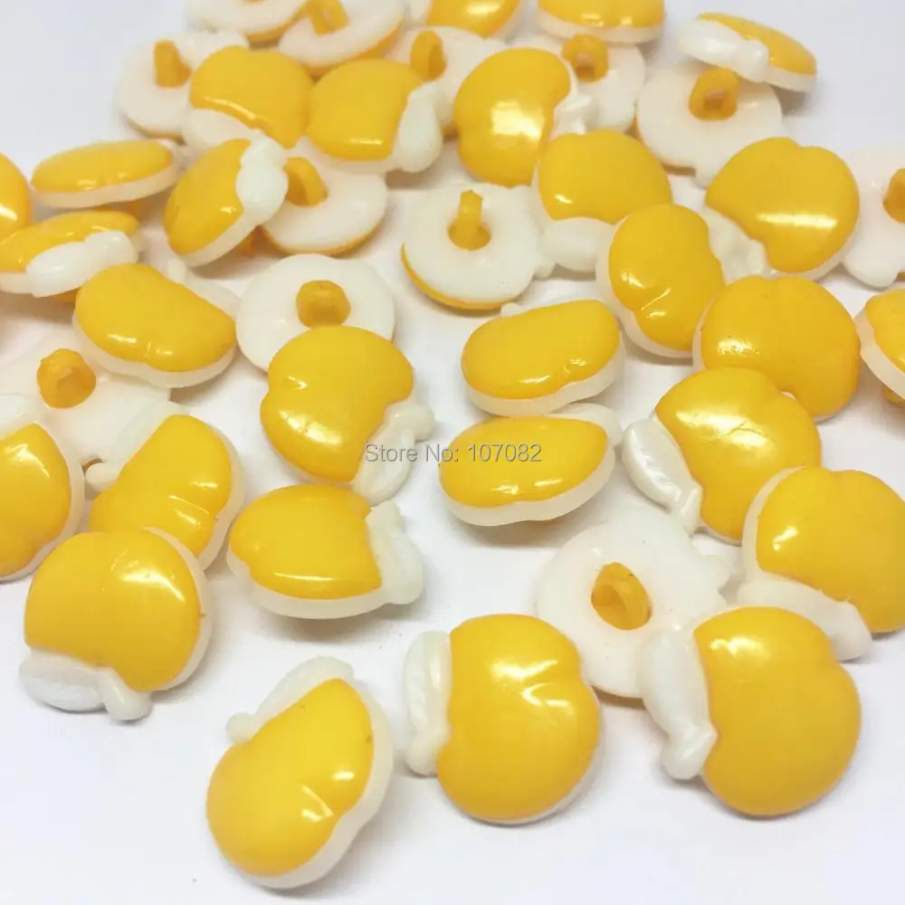 100 шт. швейные пуговицы в форме яблока 15 мм 8 цветов|shank buttons|buttons sewingbuttons 15mm |