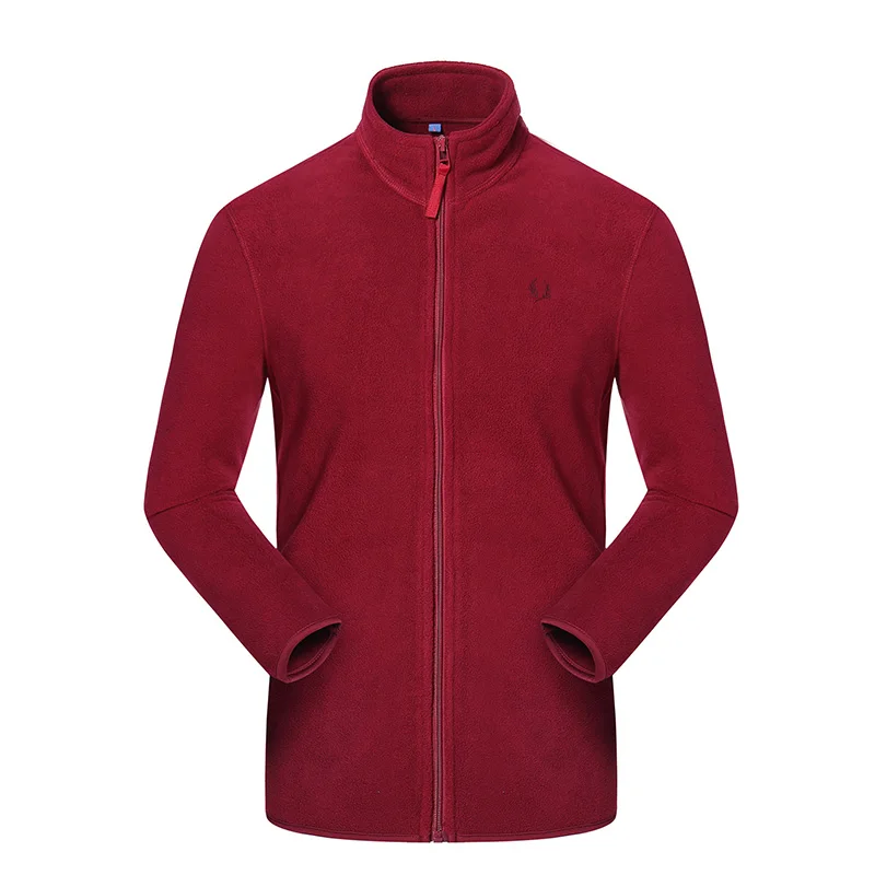 Мужские зимние Тонкий Solf Shell Флисовой куртки Мужской Тепловой молния Куртка