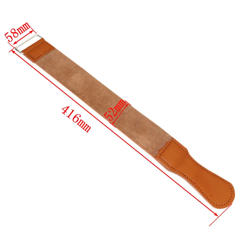 Лучшая бритва шлифовальная ткань салфетка Двойная кожаная с металлическим