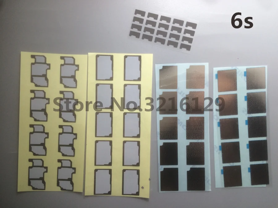 

100set Original Logic board motherboard sticker for iPhone 6 6s 4.7inch Anti-static heat sin heat dissipation cooling