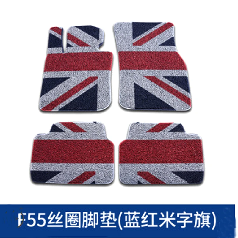 Совершенно новый коврик из проволоки напольный в стиле Red Union Jack для Mini Cooper F56 F55 F54