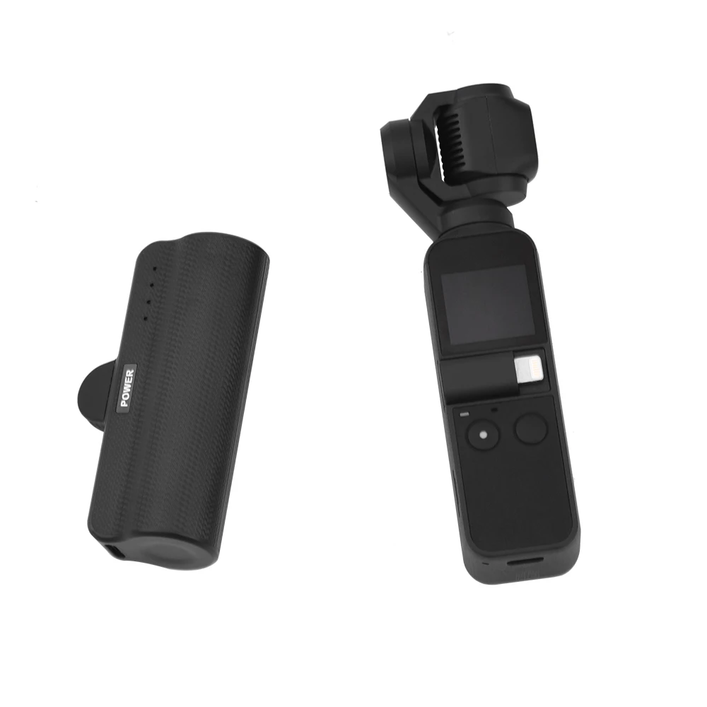 Для DJI OSMO PCOKET 3300 mAh Type C Зарядное устройство Док станция фонарик Мобильный блок