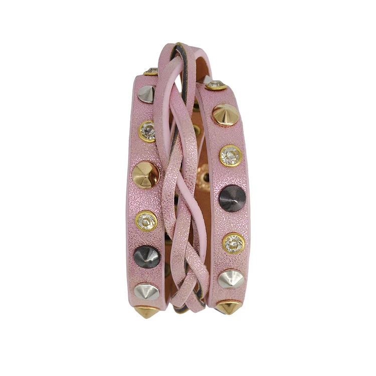 2016 новая мода натуральной кожи ручной работы конопли панк наручные браслет