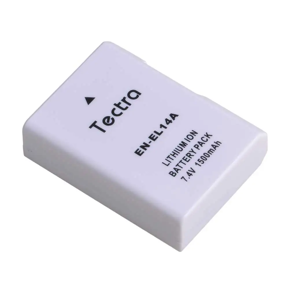 1 battery 4 шт. 1500 мА/ч, EN-EL14A EN-EL14 ENEL14 Батарея для Nikon D3100 D3200 D3300 D3400 D3500 D5600 D5100 D5200 P7000 - Цвет: 1 battery