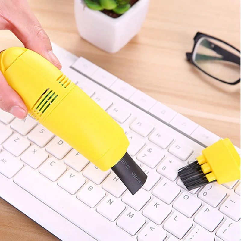 OR Автомобильный пылесос USB салона вентиляционное отверстие пыли щетка для чистки инструментов Комплект для портативных ПК клавиатуры от пыли и чище - Цвет: OR