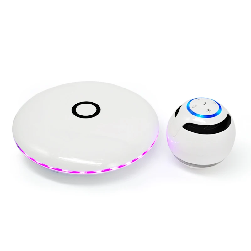 Левитации Bluetooth Динамик Портативный Беспроводной Колонки с разноцветными