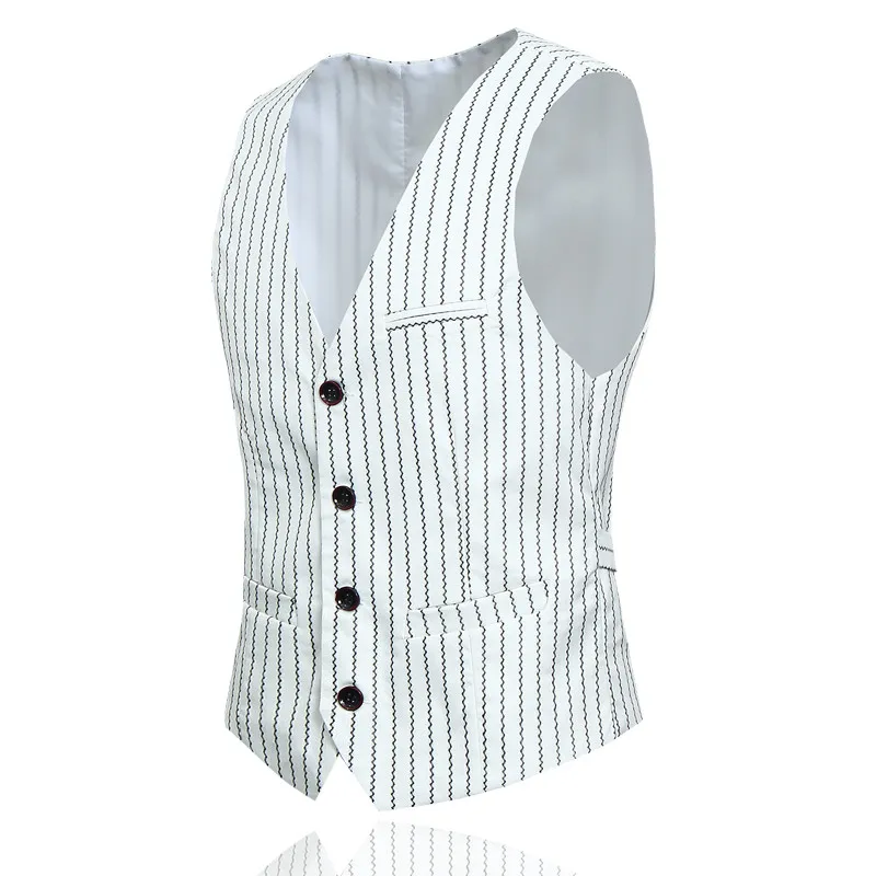 TPSAADE двубортный костюм смокинг Свадебный темно синий белый красный полосатый