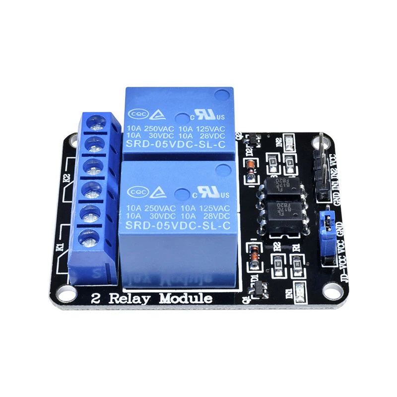1Pcs 12V 2 Channel Relay Module Shield For Arduino Arm Pic Avr Dsp Electronic #8 | Электроника