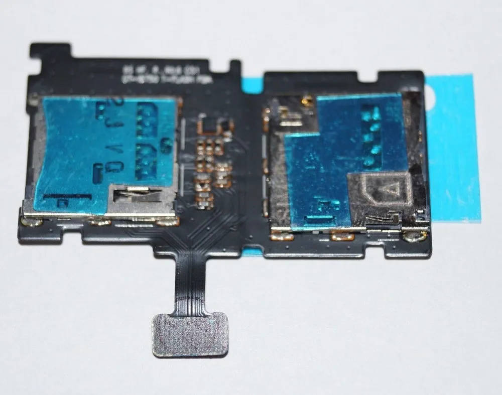 Для Samsung Galaxy ATIV S I8750 SIM и MicroSD держатель карты памяти разъем гибкий кабель|connector flex