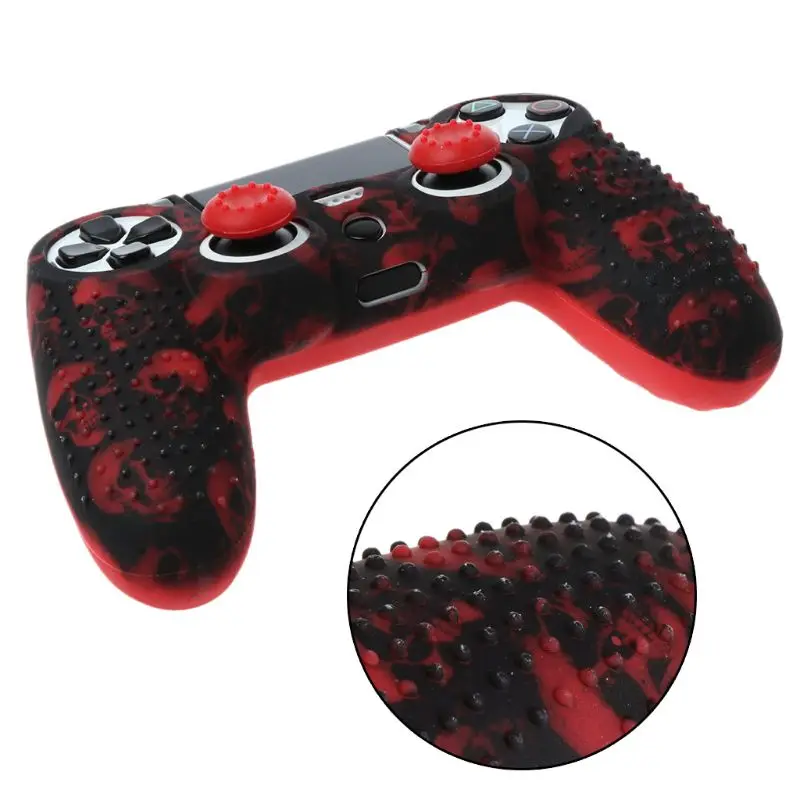 Нескользящий Силиконовый защитный чехол для PlayStation 4 PS4 DS4 Pro 7 цветов|Чехлы| |