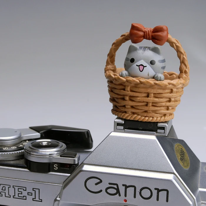 3D мультфильм кошка камера Фонарик Горячий башмак Крышка для Canon Nikon Fujifilm samsung Panasonic Leica Olympus