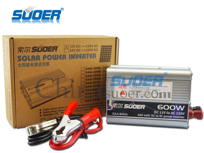 Инвертор синусоидальной волны Suoer【 модифицированный инвертор частоты от 50 Гц до