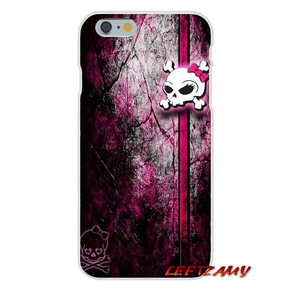 Готические черепа для Samsung Galaxy S4 S5 MINI S6 S7 edge S8 S9 S10 Plus Note 3 4 5 8 9 Аксессуары чехлы