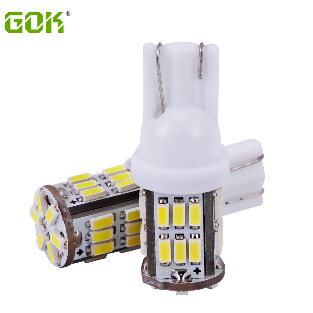 

10 шт./лот T10 led smd свет 194 168 192 w5w led 3014 smd t10 30led автомобильное освещение t10 габаритные лампы t10 клиновидная лампа