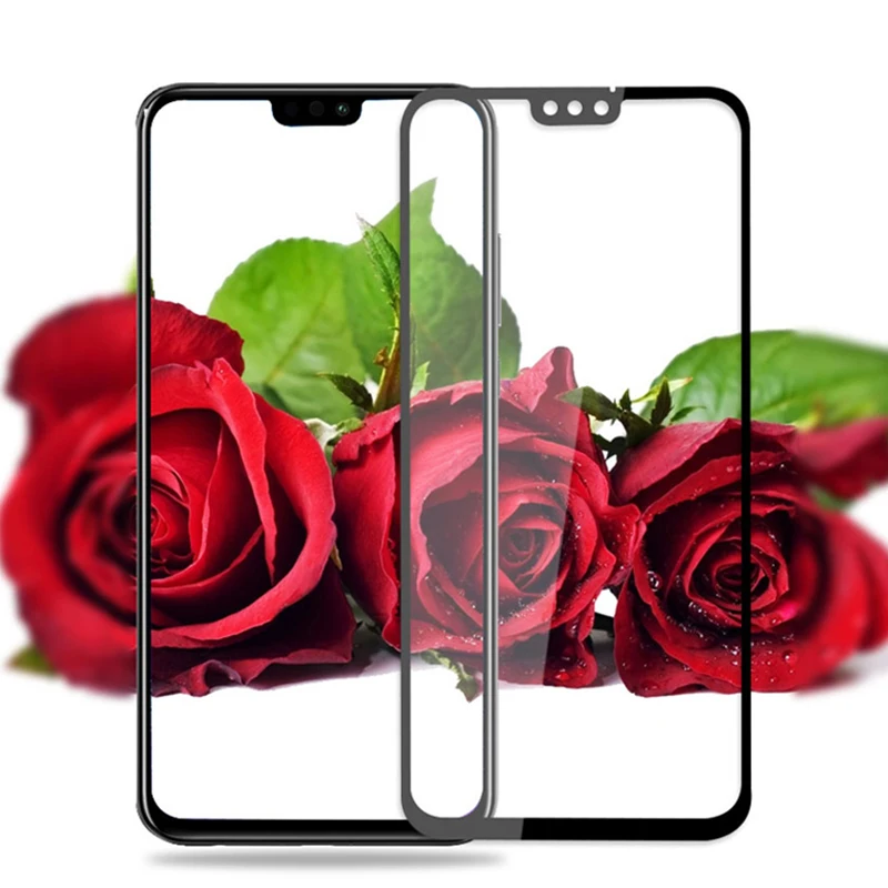 2 шт. закаленное стекло для Huawei Honor 8x Защитное 10 9 lite Полное покрытие защита экрана