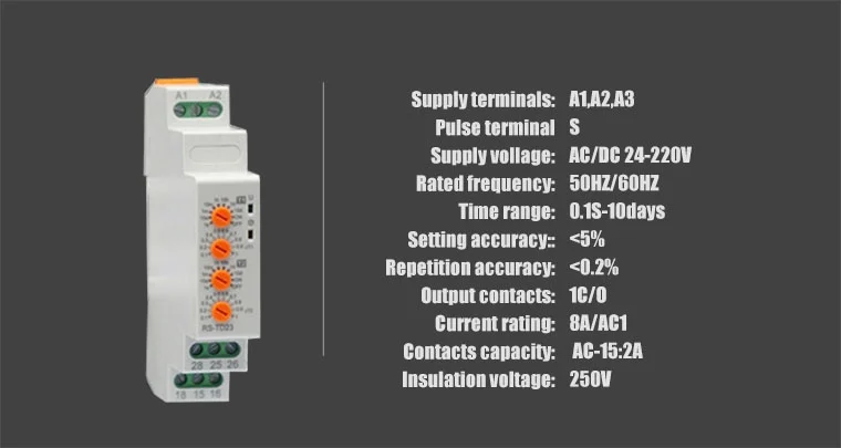 ESRS-TM11 Многофункциональный реле времени
