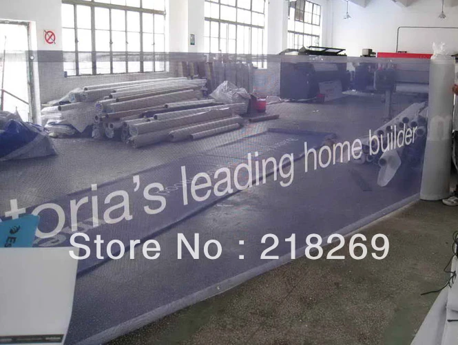 Пользовательские печатные ограждения и строительство сетки баннер ПВХ сетка