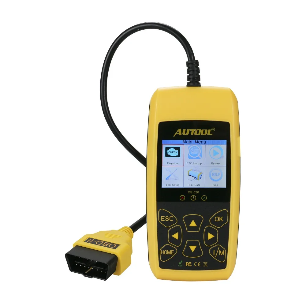 CS520 автомобильный детектор OBD компьютерный диагностический инструмент