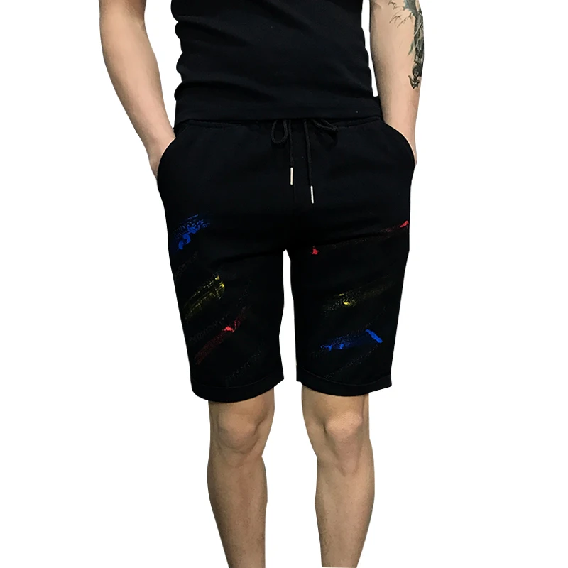 Новая мода горячая Распродажа бренд 2017 летние мужские повседневные хлопковые