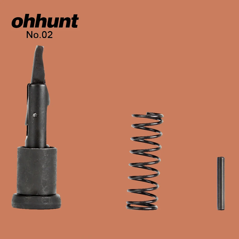 No.02 Ohhunt Тактический стальной страйкбол. 223 помощь вперед и пылезащитная крышка в сборе Набор для M4 M16 AR 15 верхний приемник части наборы - Цвет: No.02