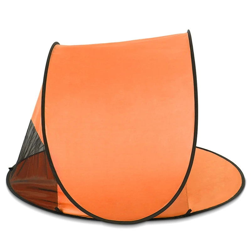 Оранжевые наружные палатки для кемпинга мгновенный вверх тент детский пляжный