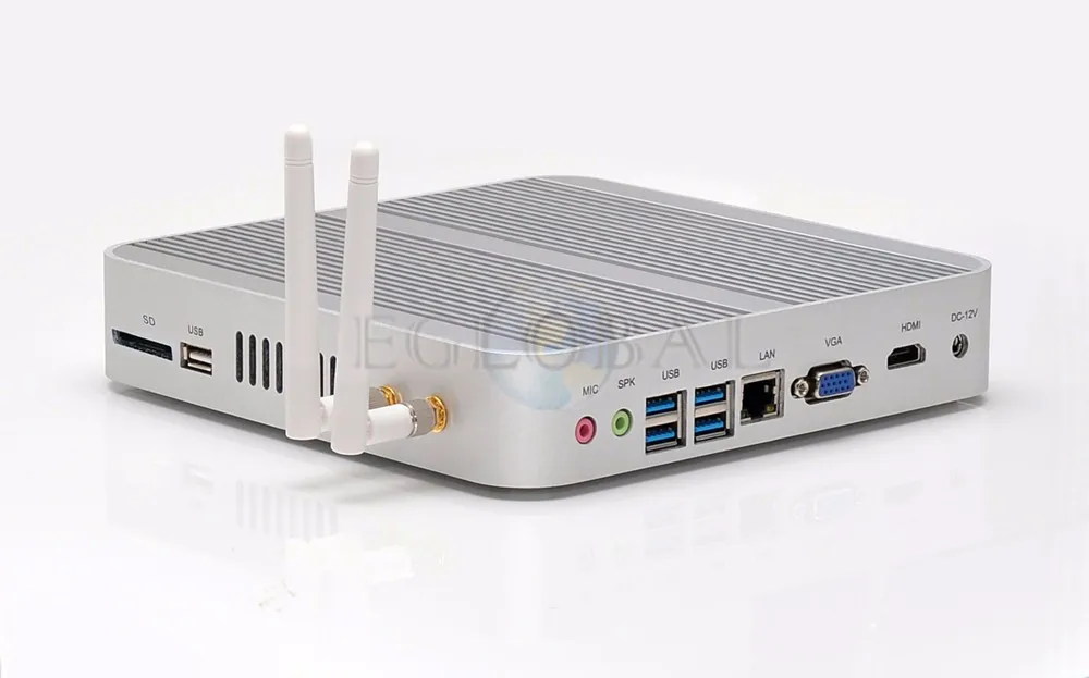 Процессор Eglobal 6th Gen Intel Core i3 6100U в мини-ПК Windows 10 2 4 ГГц Kaby Lake компьютер HD Graphics520 K HTPC 300