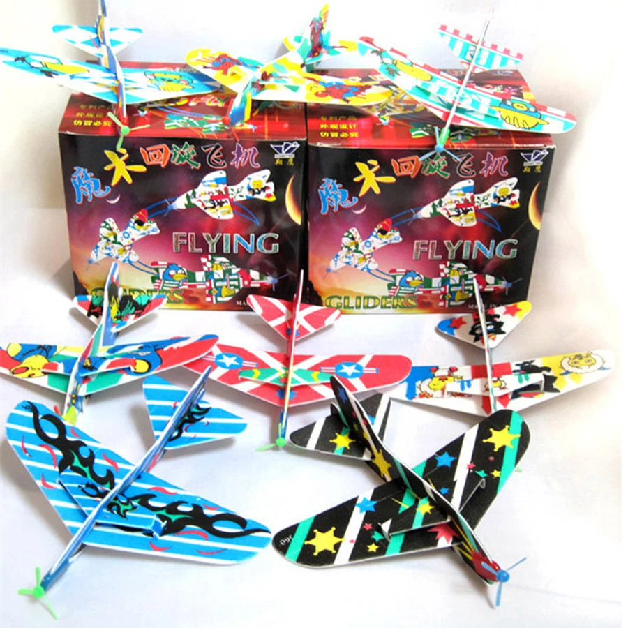 5 шт./компл. летающие игрушки волшебные качели самолет 360 циклотрон Сделай Сам