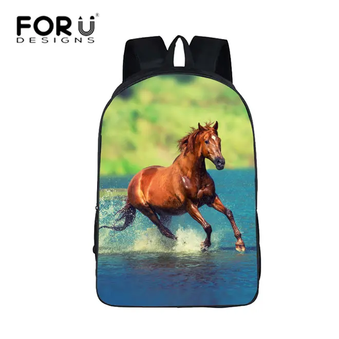 T0804C FORUDESIGNS/рюкзак Водонепроницаемый Холст Школьные сумки для подростков мальчиков девочек кошка печати рюкзаки 15 дюймов школьный рюкзак Детская сумка - Цвет: T0804C