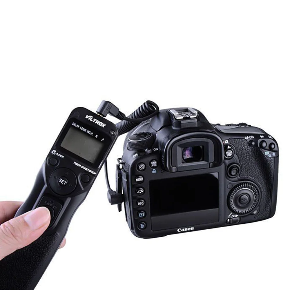 ЖК таймер Viltrox для камеры Canon EOS Nikon Minolta Sony A7 A7S A7R A6000 A5100|Пульты и триггеры| |