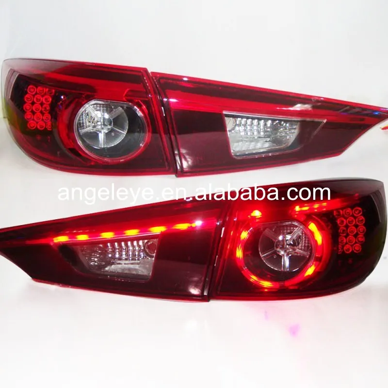 

2014-2015 year For MAZDA 3 LED Tail Lamp rear lights back light red color