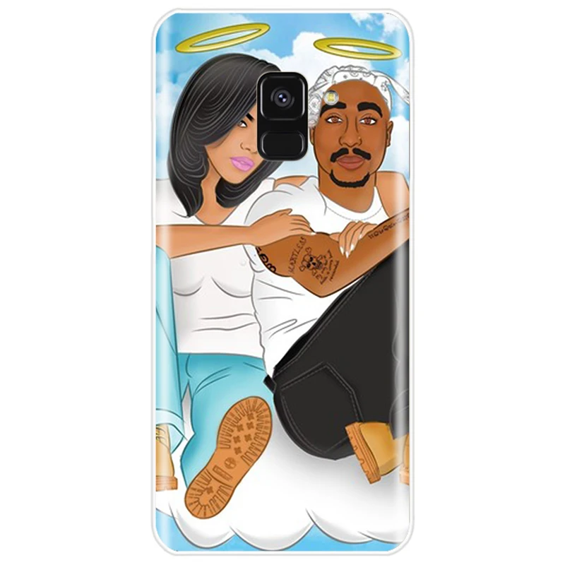 Makaveli Tupac Amaru Shakur Мягкий силиконовый чехол для телефона Samsung Galaxy A5 A7 A8 2015 2016 A3 2017 A9