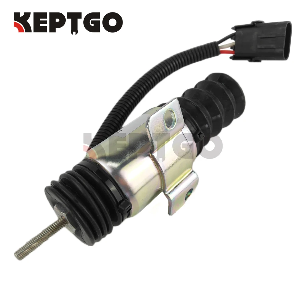 836664211 Электромагнит отключения подачи топлива 12V|Детали генератора и аксессуары|