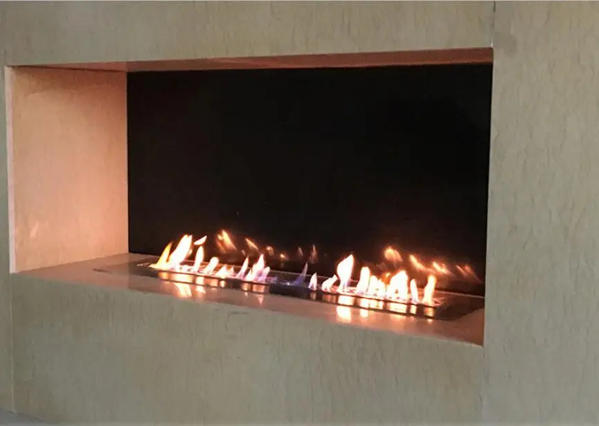 

Inno-Fire 48 inch intelligent remote controlled smart bio ethanol fireplace wall mounted