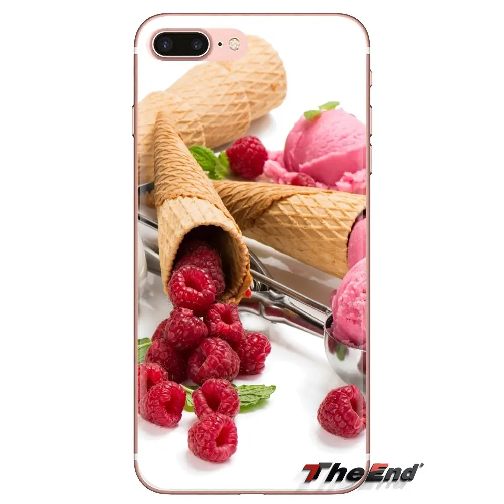 Waffle Cone HD Wallpapers Transparent TPU Covers For Huawei G7 G8 P7 P8 P9 P10 P20 P30 Lite Mini Pro P Smart Plus 2017 2018 2019 |