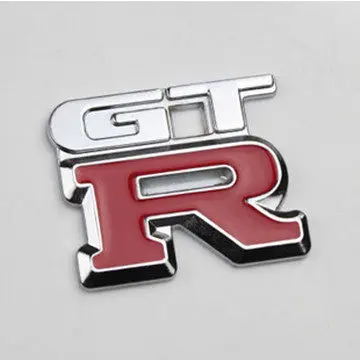 Эмблема переднего гриля GTR автомобильные наклейки наклейка автомобильный