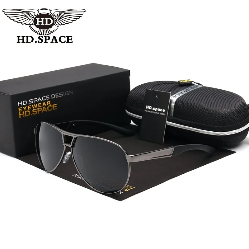 Классические Винтажные Солнцезащитные очки мужские роскошные Брендовые для