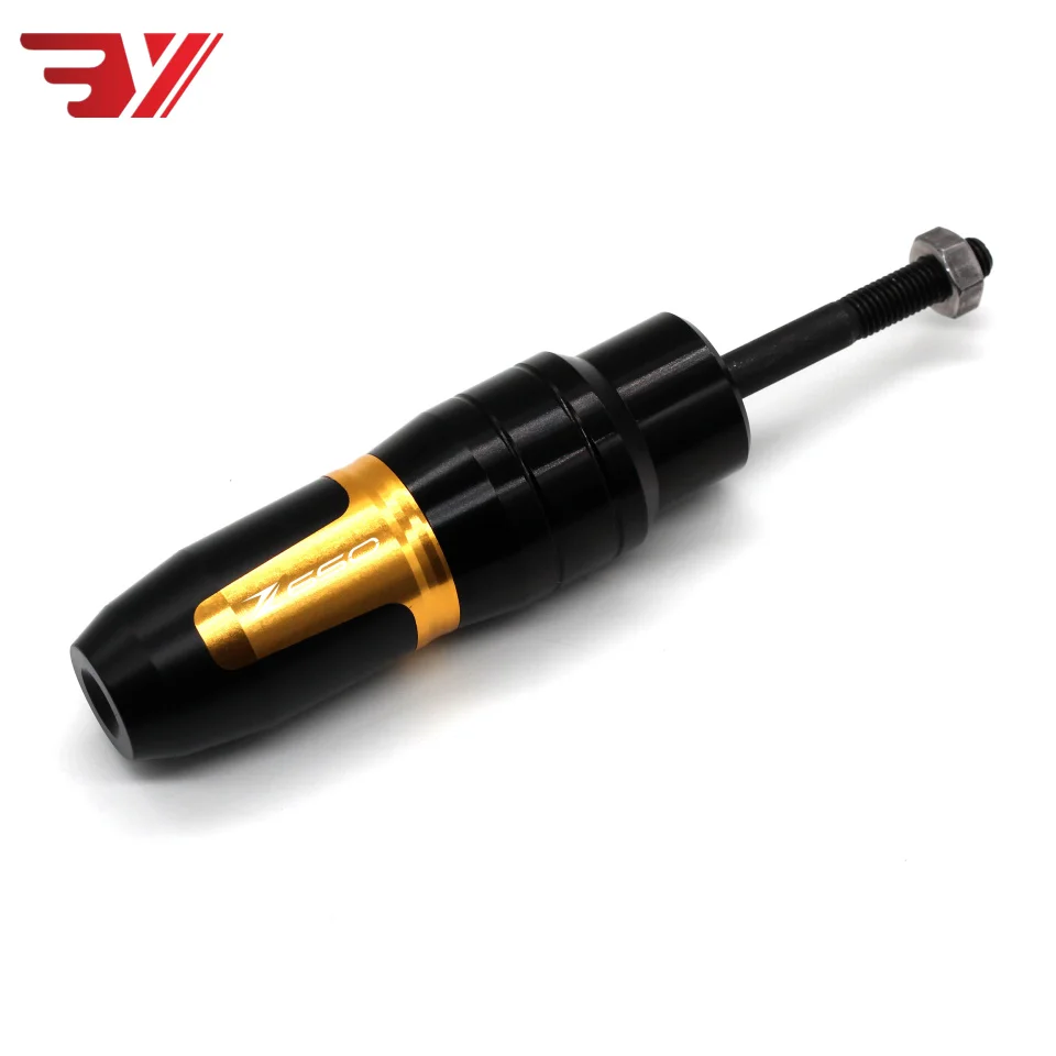 

Motorcycle CNC Aluminum Green & Black Aluminum Crash Pads Exhaust Sliders Crash Protector For Kawasaki Z650 Z 650 z650 2017 2018