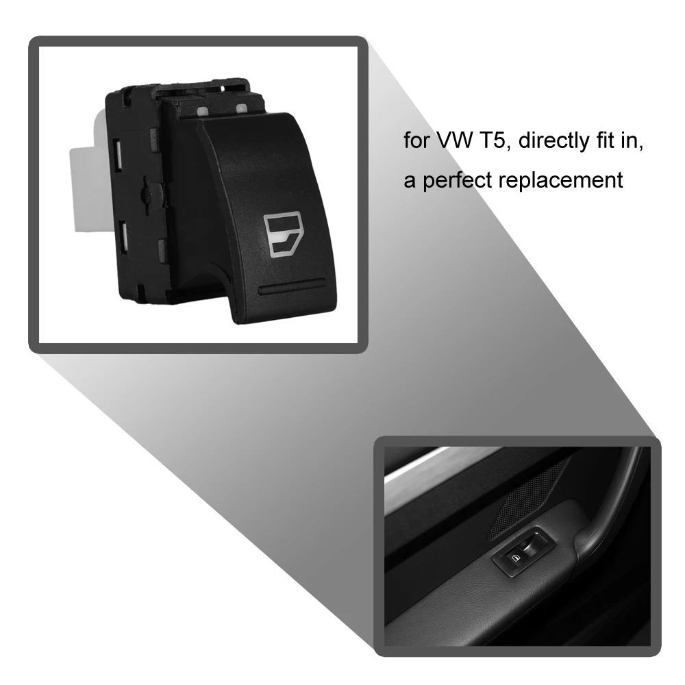 KKmoon автомобильный стиль Электрический переключатель окна Кнопка водителя