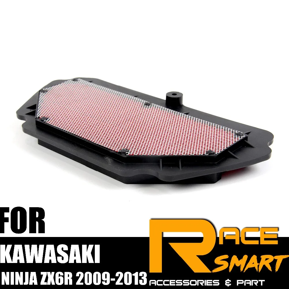 

MotorcycleAir Filters Intake Cleaner Clear System Accessories For KAWASAKI NINJA ZX-6R 2009-2013 2010 2011 2012 ZX6R ZX 6R 1 PCS