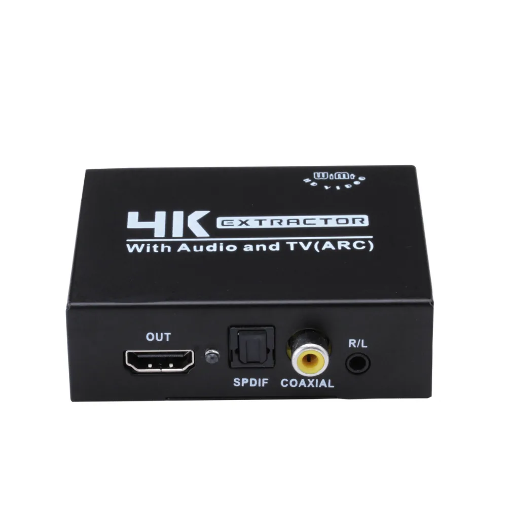 HDMI к HDMI+ волокно R/L аудио сплиттер 5,1 выход DTS декодер HDMI делитель EC080
