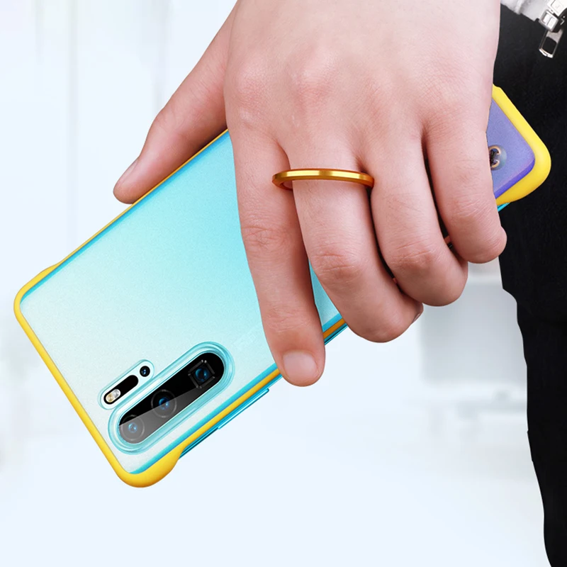 Ультратонкий акриловый чехол без бортиков для телефона huawei P30 Lite Pro Honor 20, прозрачный чехол для задней панели P30Lite 30Pro Honor20 Coque