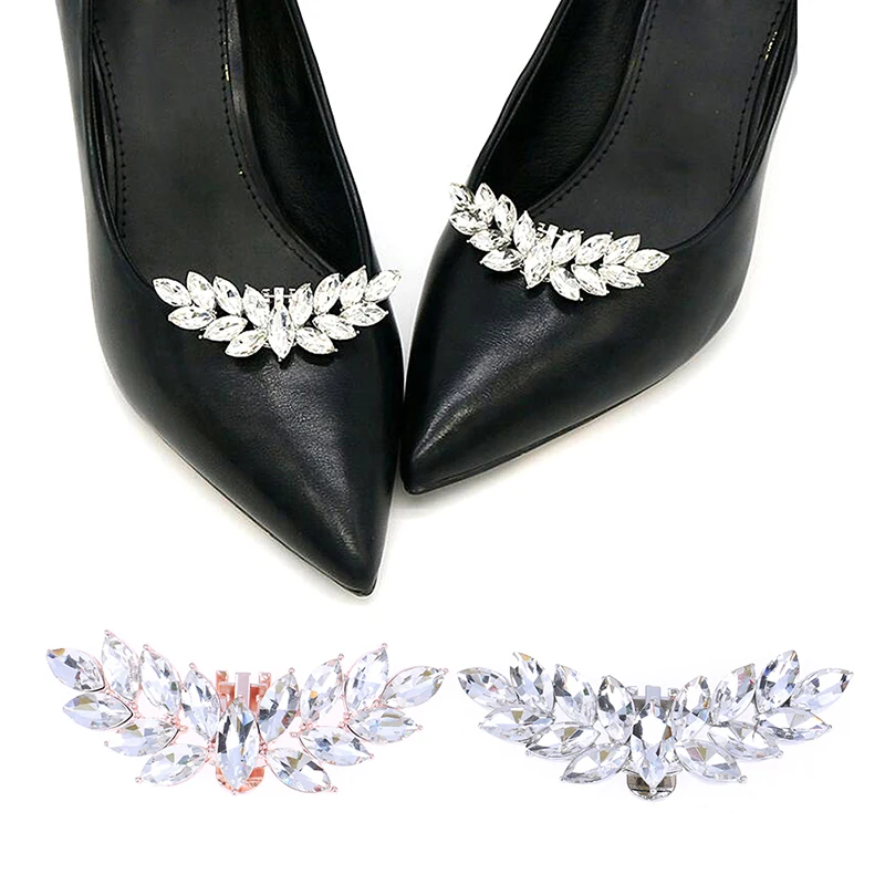 

1pc Shoe Clip Rhinestone DIY Charms Fashion Women Shoe Buckle Women Wedding Shoe Clip
